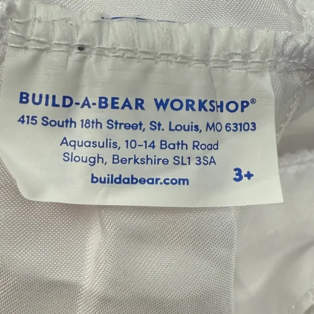 Build‎ A Bear Workshop White Wedding Dress And Veil Outfit Plush Collection